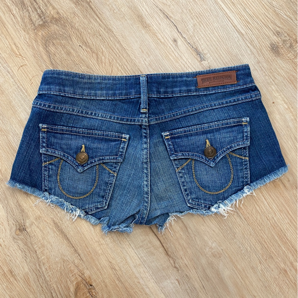 Original True Religion Joey Shorts Size 25
